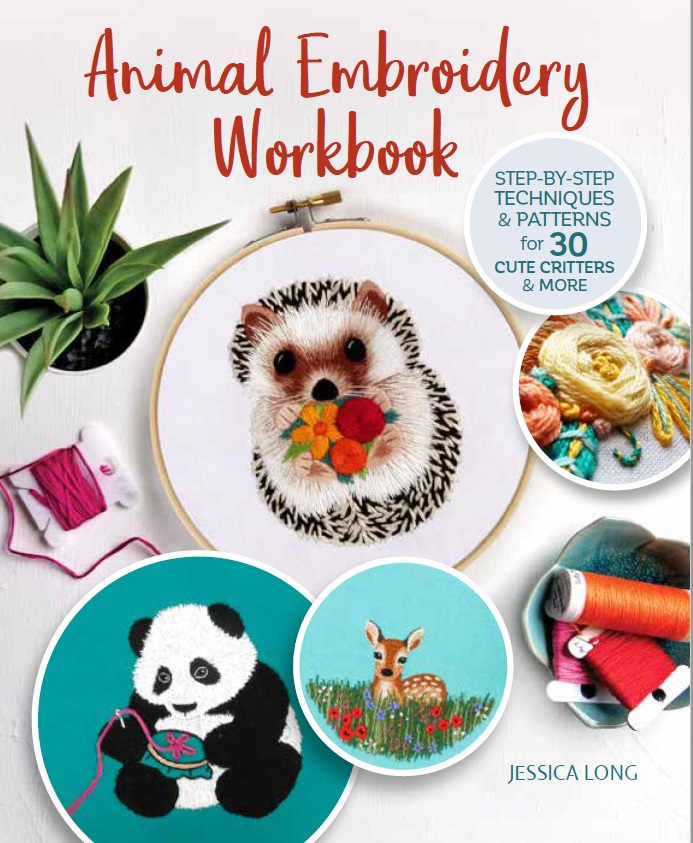 Animal Embroidery Workbook