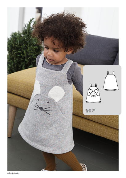 Baby Dress - Free Sewing Pattern (Sizes1-4 Years)