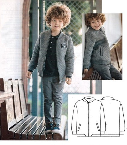 free bomber jacket sewing pattern for boys