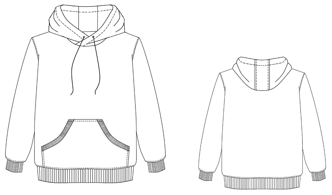 Children's Sweatshirt - Free Sewing Pattern (Sizes 98-128 Eur)
