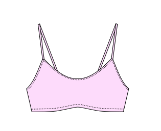 Tami Bra - Free Sewing pattern (Sizes XXS-2XL)