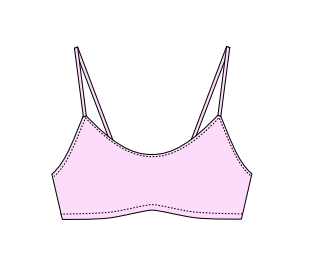 Tami Bra - Free Sewing pattern (Sizes XXS-2XL) - Do It Yourself For Free