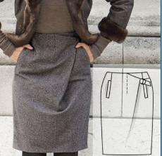 Skirt Sewing Pattern For Women (Sizes 36-46 Eur)