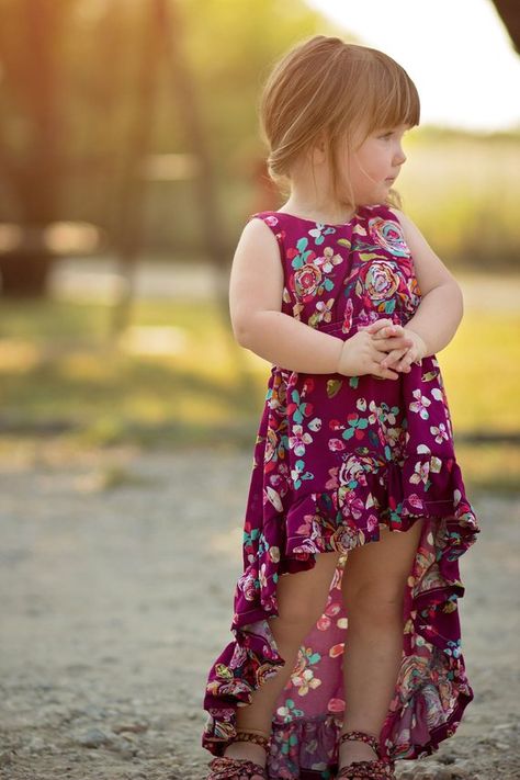 Mullet Dress Sewing Pattern For Girls (Sizes 1-14 Years)