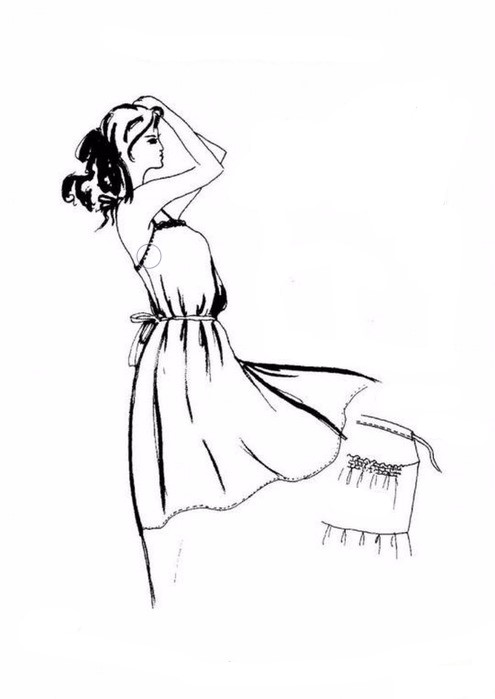 Go Vintage 3092 - Sundress Sewing Pattern For Women (Sizes 36-58 Eur)