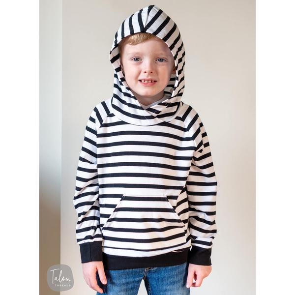 Raglan Hoodie For Kids (Sizes 6T-14T)