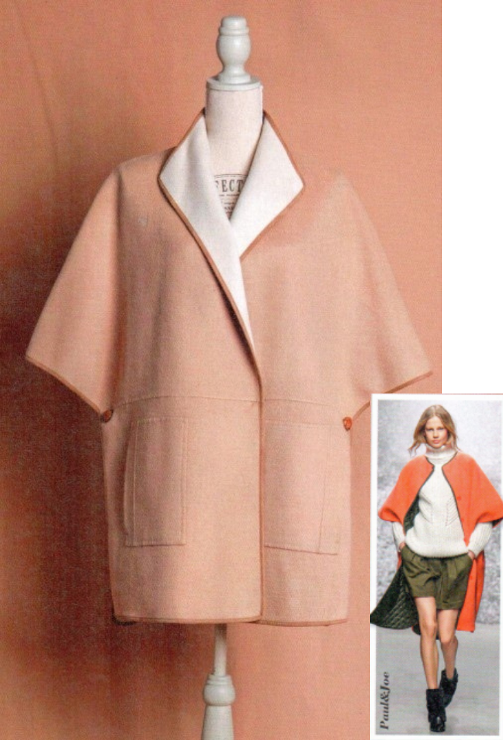 Coat Sewing Pattern For Women (Sizes 40-48 Eur)