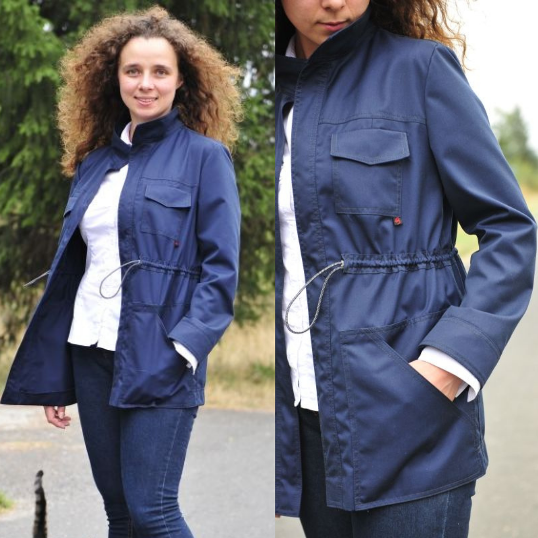 Jacket Sewing Pattern For Women (Sizes 38-52 Eur)