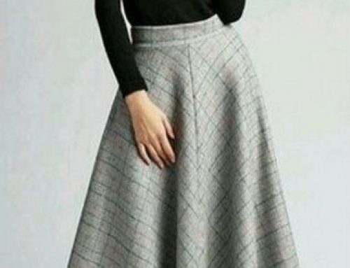 Go Vintage 4091 – Long Maxi Skirt (Sizes P-EGG)