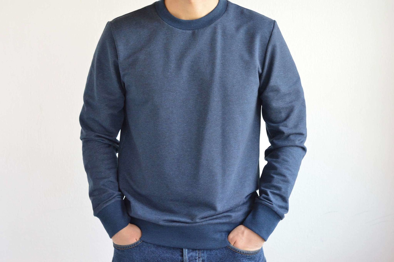 Men's Jumper Sewing Pattern (Sizes 46-52 Eur)