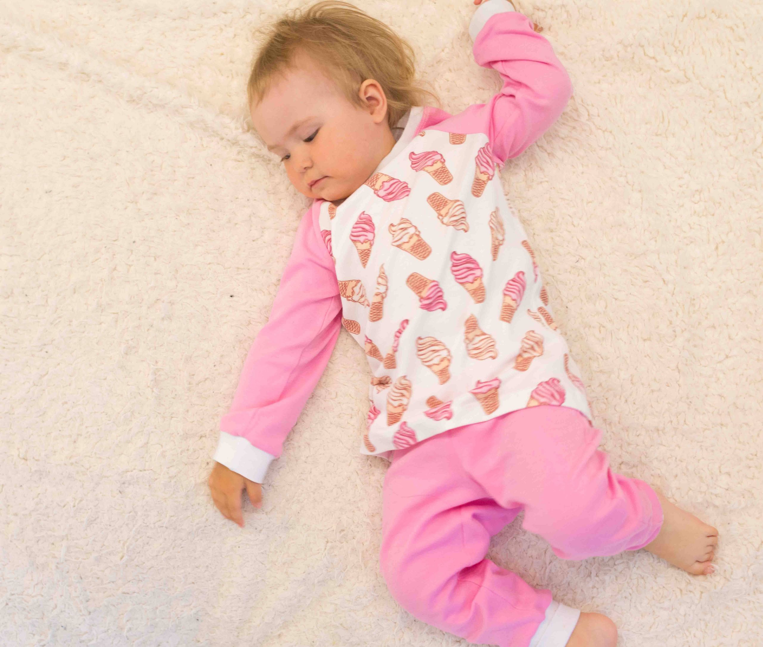 Children's Pajamas Sewing Pattern (Sizes 6M-12Years)