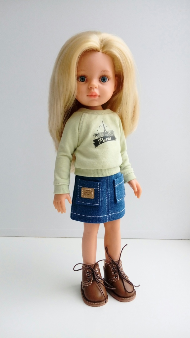 Sweatshirt Sewing Pattern For Doll