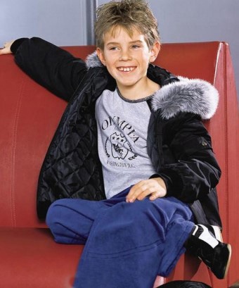 Boys Hooded Coat Sewing Pattern (Sizes 8-13 Years)