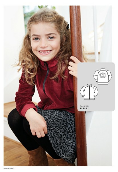 Children's Cardigan Sewing Pattern (Sizes 18 M-8 T)