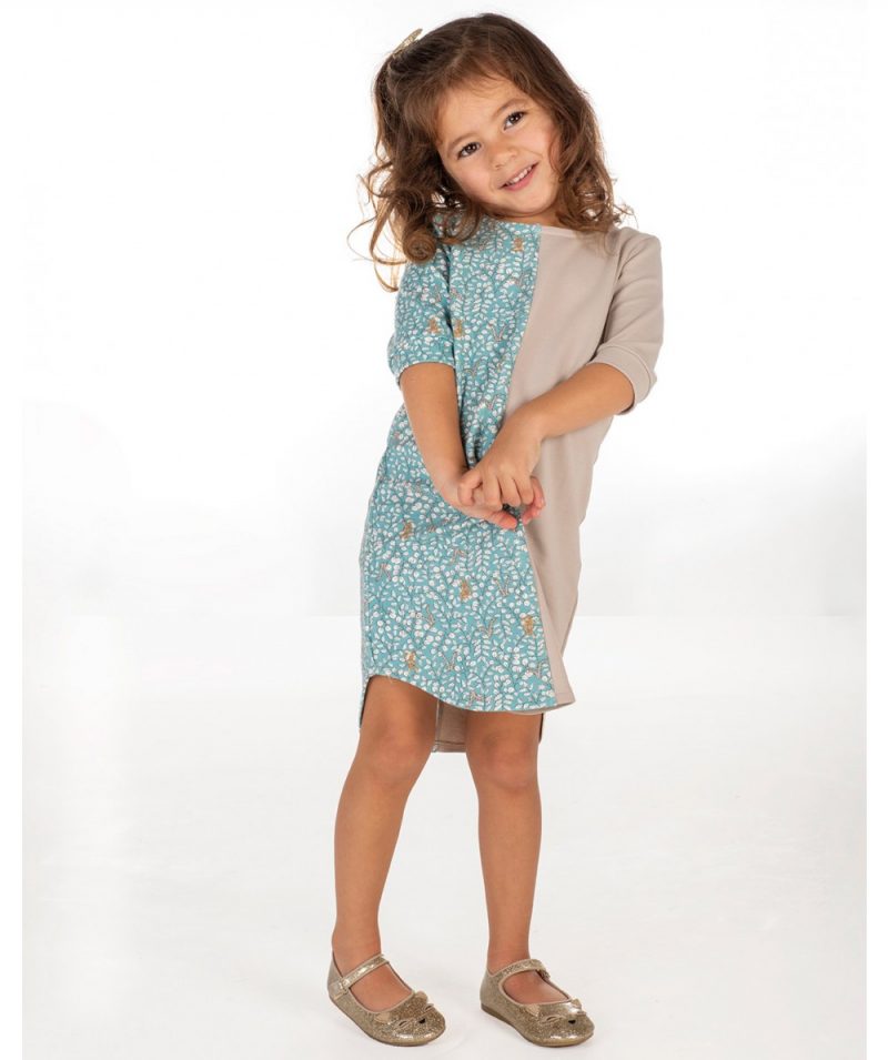Knit Tunic Dress Sewing Pattern For Girls (Sizes 98-134) – Do It ...