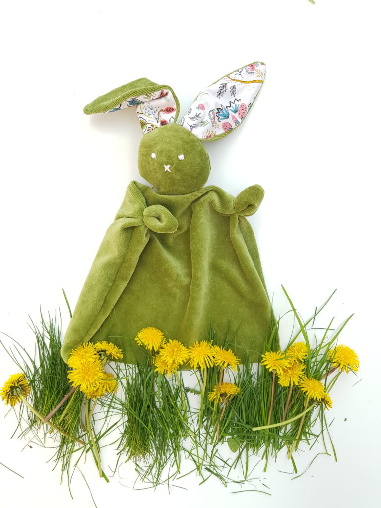 Cuddly Bunny Comforter Sewing Pattern