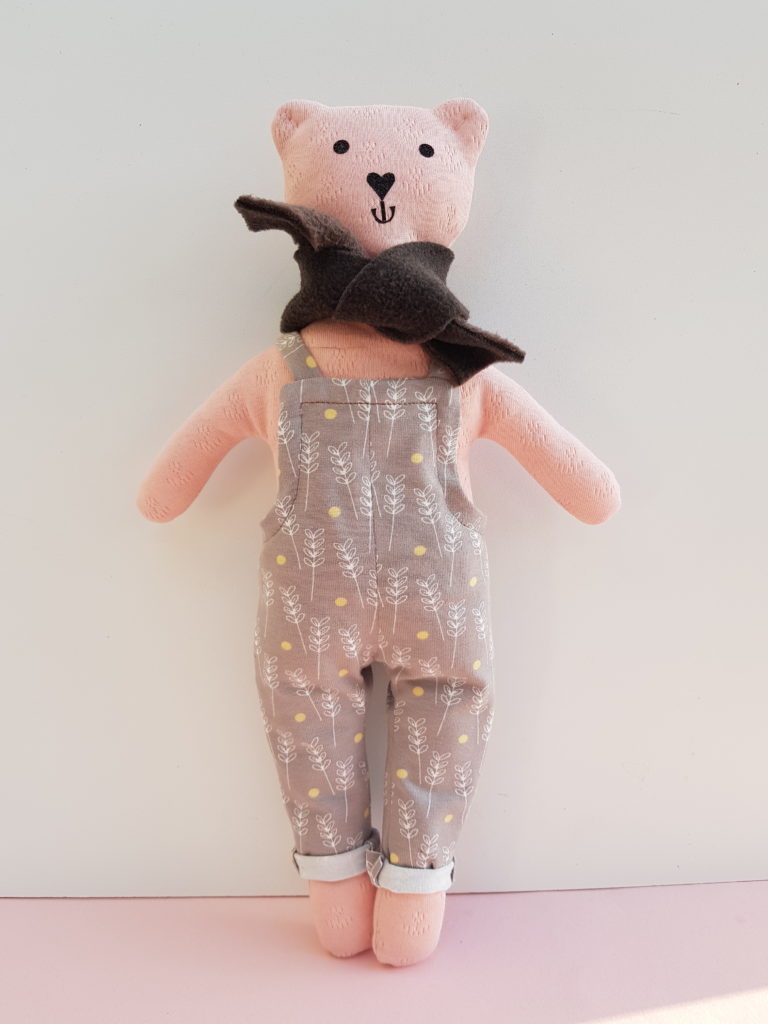 Teddy Clothes Sewing Pattern (Dungaree and Sweater)