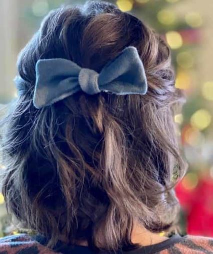 Knotted Hair Bow In 3 Styles