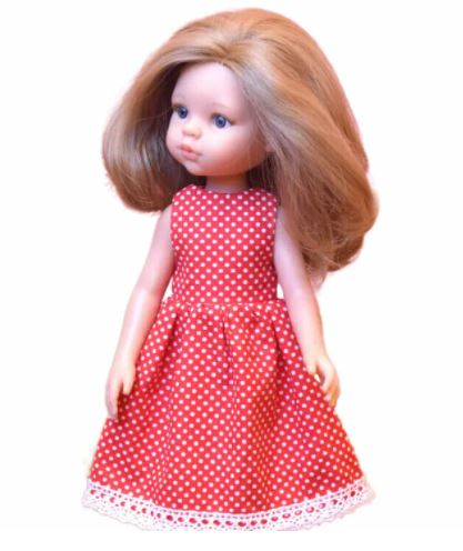 Paola Reina Doll Dress Sewing Pattern