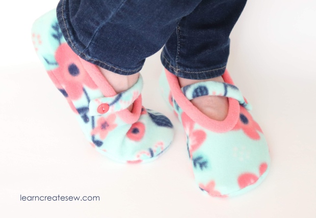 Homemade Fleece Slippers Sewing Patterns