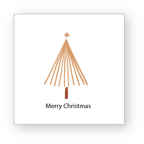 free christmas tree card
