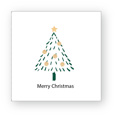 free christmas tree cards