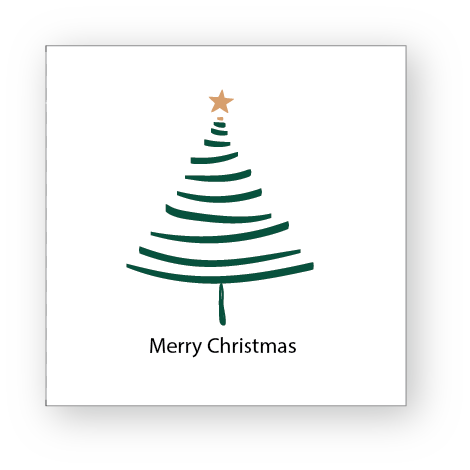 free christmas tree card