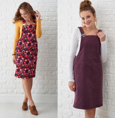 Free Pinafore Dress Sewing Pattern