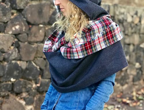 The Hooded Infinity Scarf Sewing Pattern