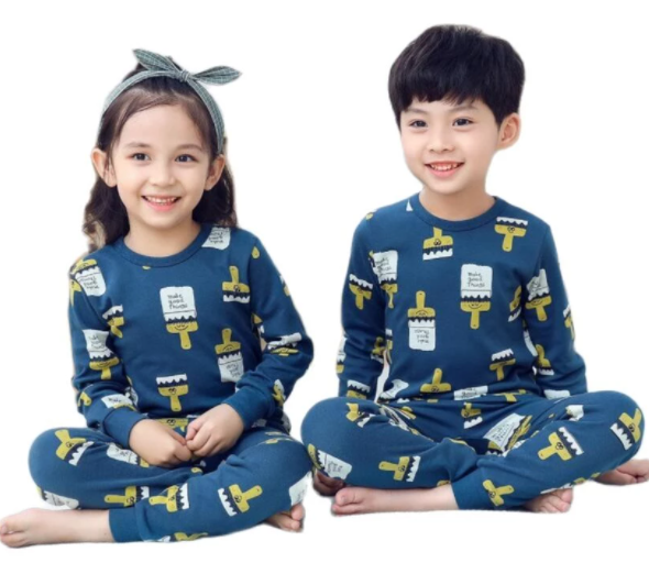 Unisex Pajamas Sewing Pattern For Kids