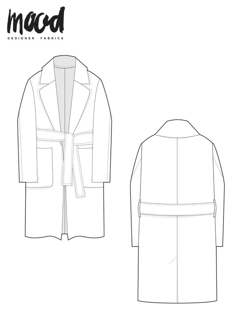 The Bellis Coat - Unisex Coat Sewing Pattern