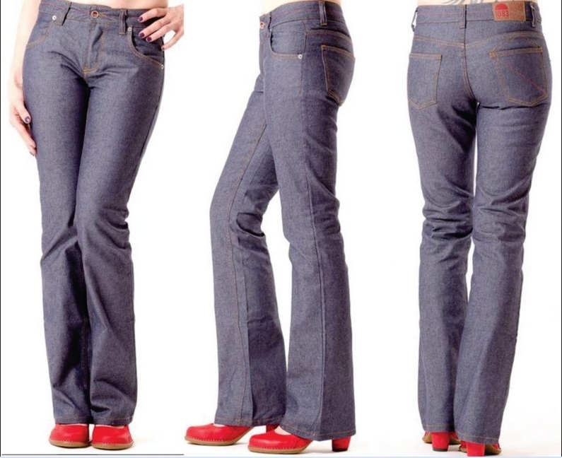 Classic Women's Flared Jeans Sewing Pattern