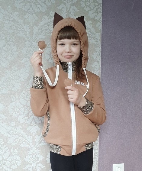 Kitten Sweatshirt Sewing Pattern For Children