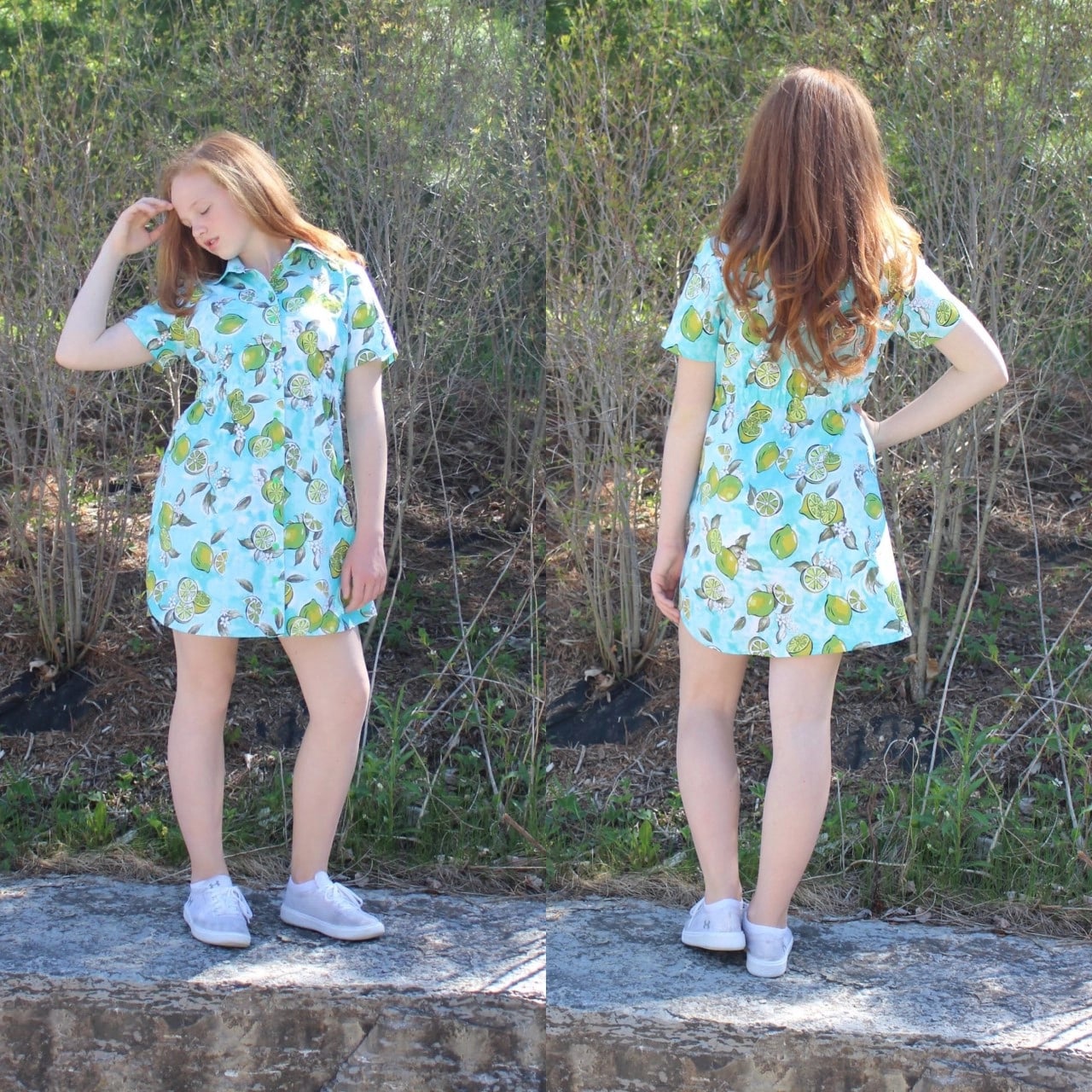 Shirt Dress For Girls Sewing Pattern