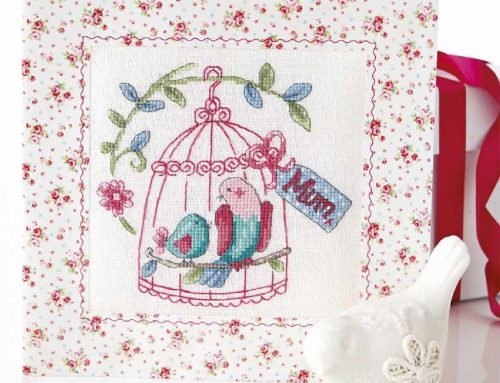 Mother’s Day Card Embroidery Pattern