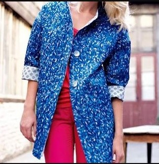 Spring Coat Sewing Pattern For Women