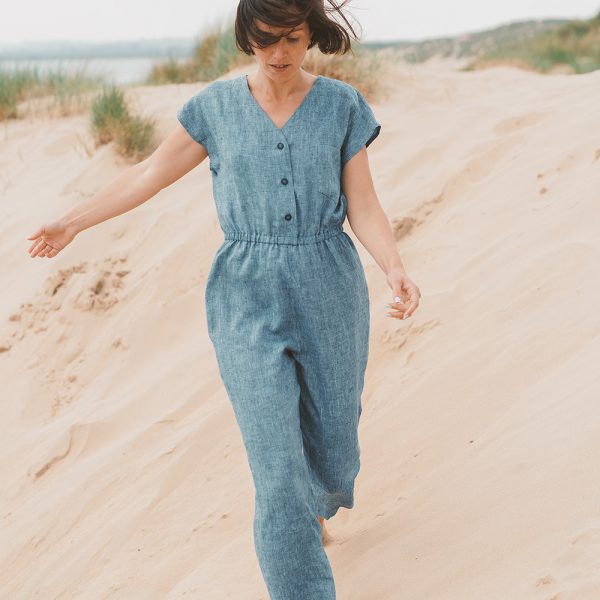 Alejandra Jumpsuit Sewing Pattern For Women - Do It Yourself For Free