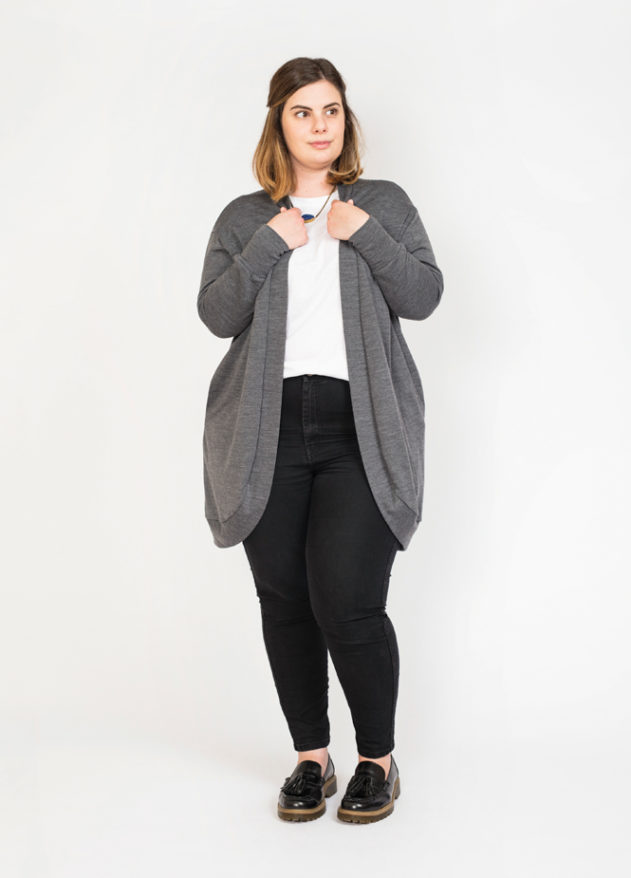 Slouchy Cardigan - Free Sewing Pattern