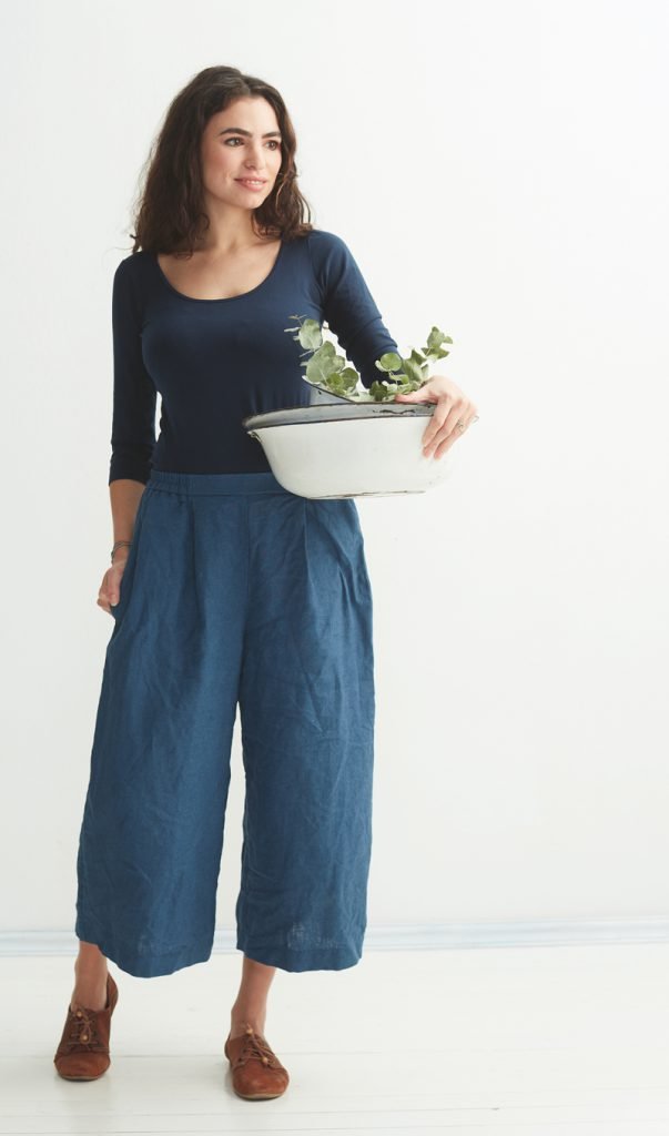 DIY Wide Leg Pants Tutorial  Sewing Pattern  YouTube