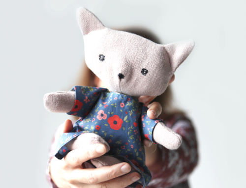 Adorable Cat Comforter – Free Sewing Pattern
