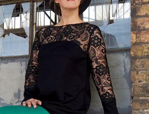 Black Lace Pullover – Free Sewing Pattern