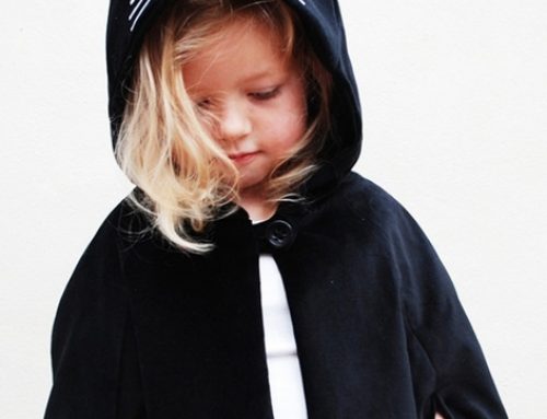 Cat Cape With Hood For Kids – Free Sewing Pattern