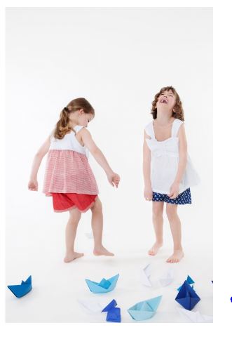 Bow Top For Girls - Free Sewing Pattern