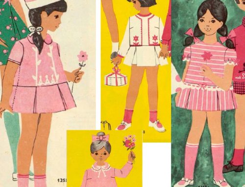 Free Vintage Sewing Pattern For Girl’s Dress