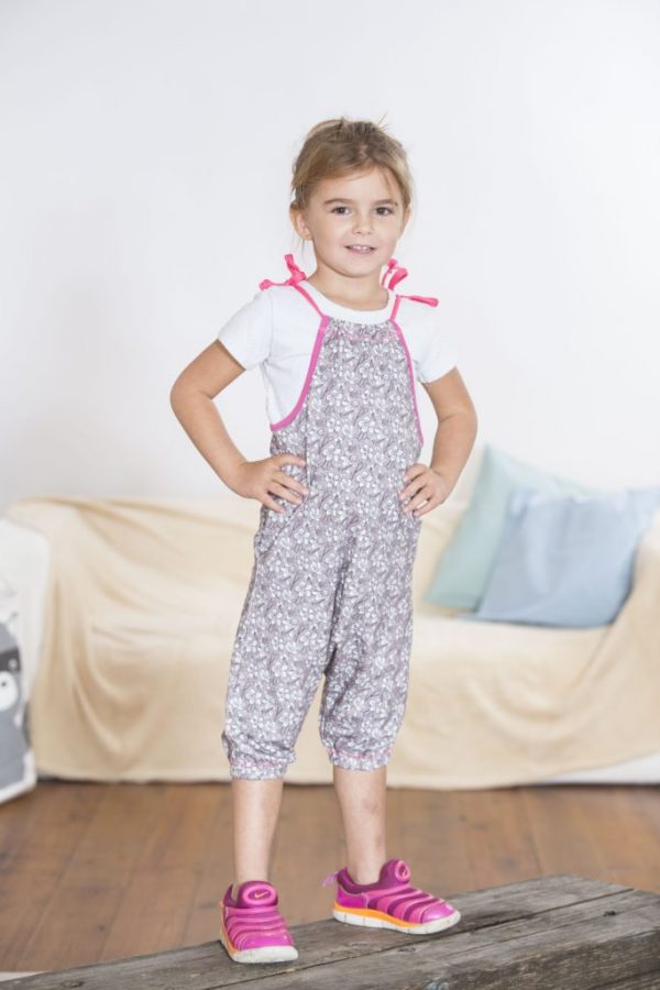 Free Sewing Pattern: Sew Cute Jumpsuit For Girls – Do It Yourself For Free