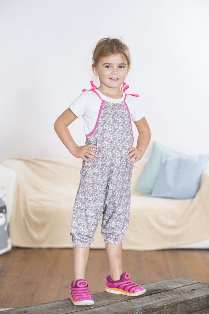 Free Sewing Pattern: Sew Cute Jumpsuit For Girls