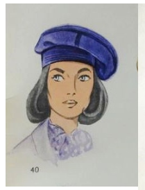 Vintage Beret Sewing Pattern