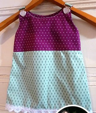 Free Pattern: Sew A Bib Dress For Babies
