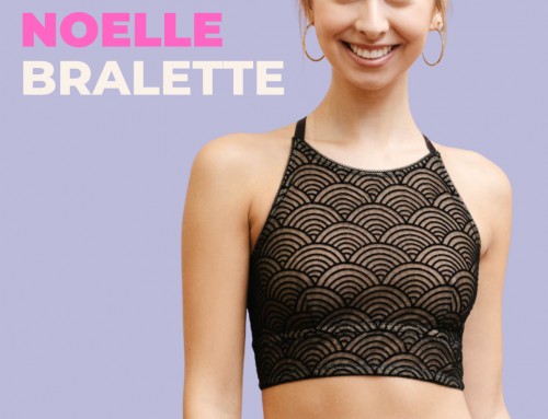 Noelle Halter Bralette – Free Sewing Pattern