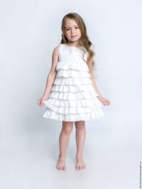 Ruffles Dress Sewing Pattern For Girls - Do It Yourself For Free
